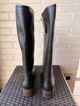 Botas Zara Piel Negras