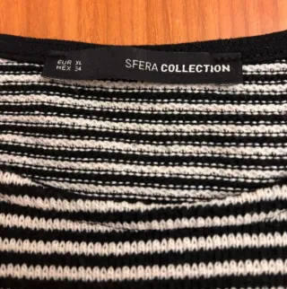 Camiseta Sfera Talla XL Rayas