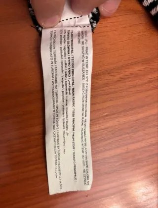 Camiseta Sfera Talla XL Rayas