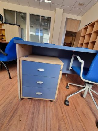 Muebles de oficina con cajoneras