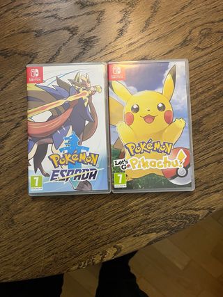 Giochi Pokémon Sword e Pikachu per Nintendo Switch