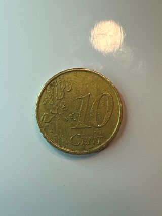Moneda 10 céntimos España 1999