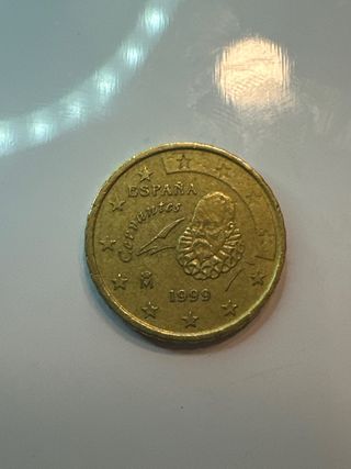 Moneda 10 céntimos España 1999
