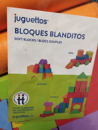 Bloques blanditos para niños