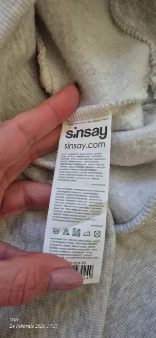 Set 2 Felpe Donna S e XS