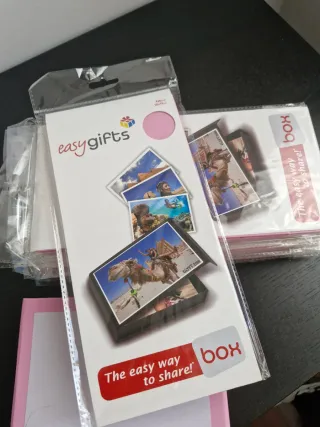 Pack de 12 Cajas plegables para fotos 10x15cm