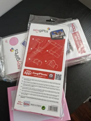 Pack de 12 Cajas plegables para fotos 10x15cm