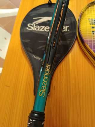 2 Raquetas de Tenis Slazenger y Suntrack