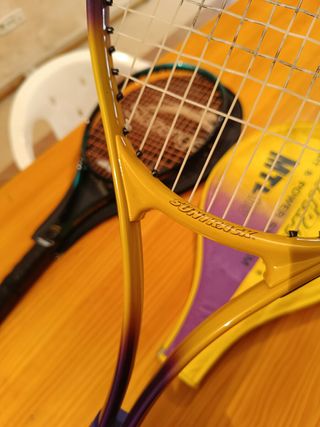 2 Raquetas de Tenis Slazenger y Suntrack