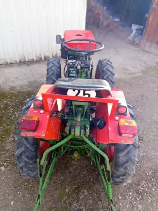 Tractor Lander Rojo pascuali