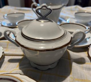 Servizio completo caffè porcellana vintage