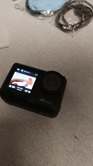 Cámara de Acción Wolfang GA420 Negra