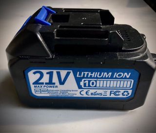 Batteria Litio 21V 10Ah