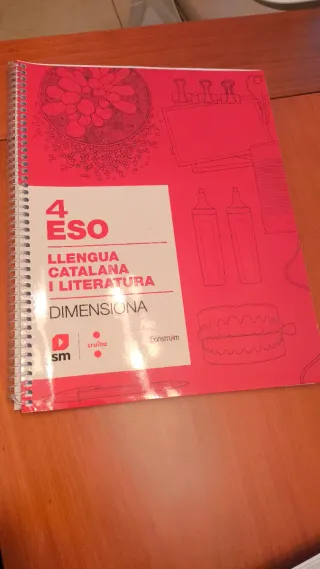 Quadern Llengua catalana. 4 ESO. CRUÏLLA