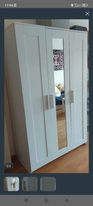 Armario BRIMNES IKEA Blanco