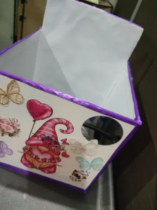 Caja decorada infantil, guarda portafoto y Lienzos