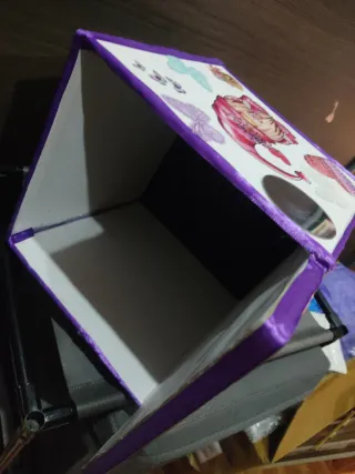 Caja decorada infantil, guarda portafoto y Lienzos