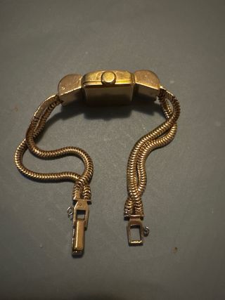 Reloj antiguo bañado en oro