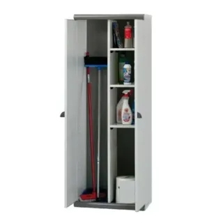 Armadio Escobero in resina bianca Gardiun Tavira 2