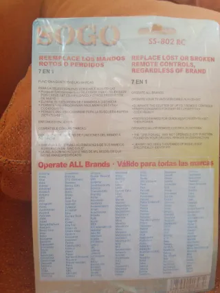 Mando a Distancia Universal Electro DH 60.805