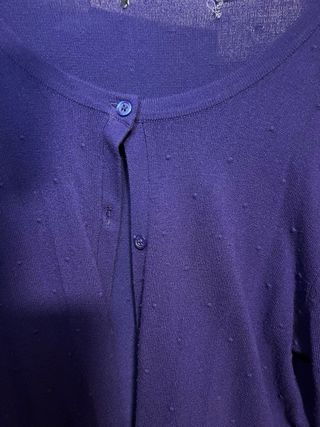 Rebeca azul marino con botones