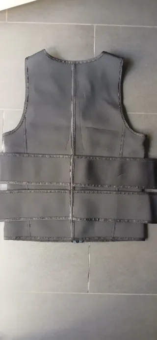 Chaleco Neopreno Cremallera + 2 Fajas