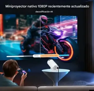 Proyector Smart TV Android 4K (Nuevo)