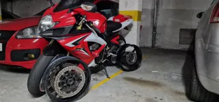 Llantas Suzuki GSX-R 600 K7 aora de gris antracita