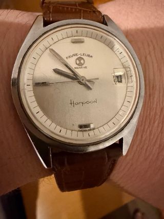 Reloj Vintage favre leuba harpoon