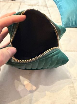 Neceser verde personalizado Alba.