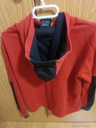 Sudadera Nike Air Roja y Negra