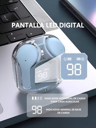 Cascos inalámbricos bluetooth