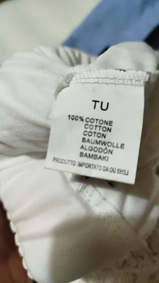 Falda larga crochet boho chic blanca