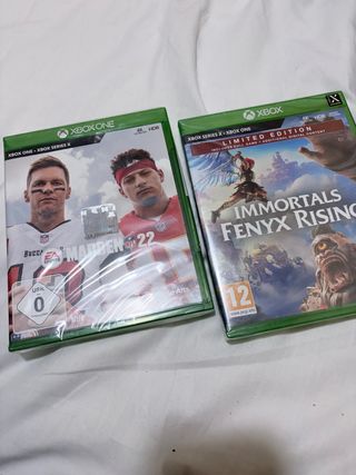 Juegos Xbox One: Madden 22 y Fenyx Rising