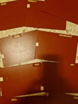 Divisori raccoglitori cartoline vintage