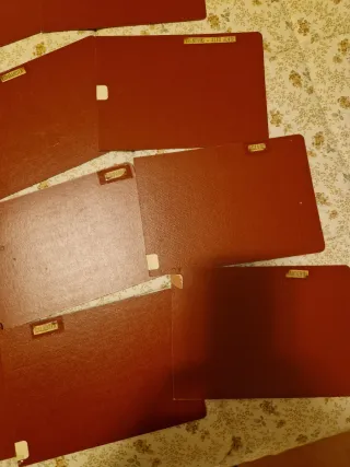 Divisori raccoglitori cartoline vintage