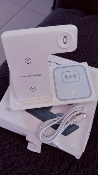 Carregador Wireless 3 em 1
