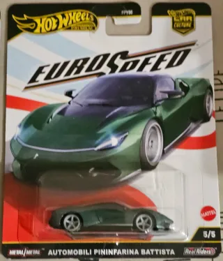 Hot Wheels Euro Speed Automobili Pininfarina Batti