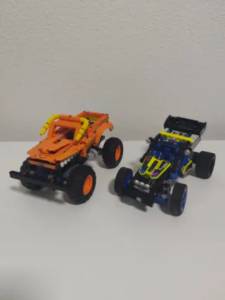 Lego Buggy Naranja y Azul