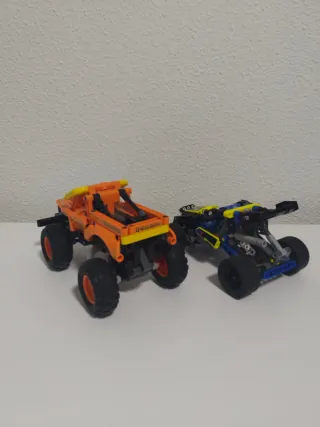 Lego Buggy Naranja y Azul