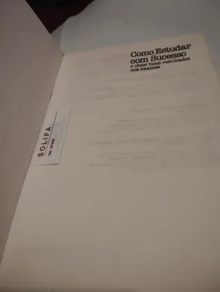 Manual Como Estudar Com Sucesso Usado