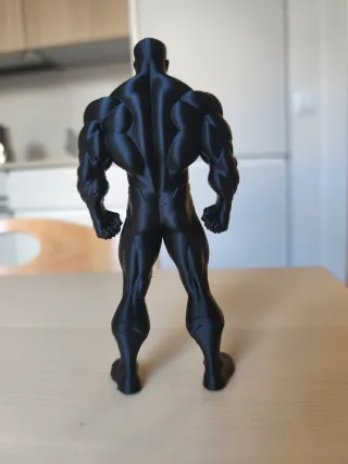 Figura Superman Negra 15cm