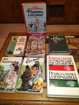 Lote 7 libros antiguos 70/80