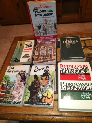 Lote 7 libros antiguos 70/80