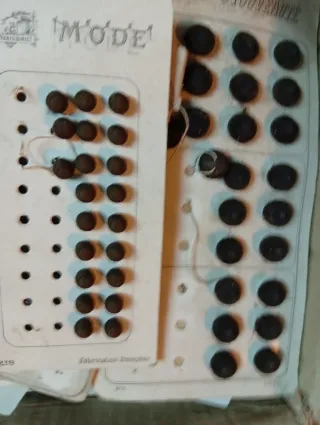 Lote de botones antiguos