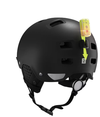Casco Btwin Bol 500 Negro Adulto