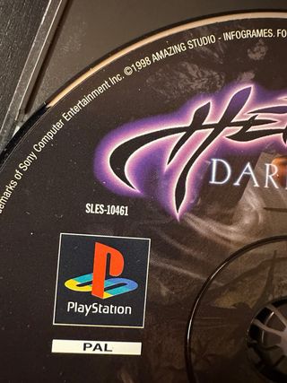 Heart of Darkness PS1 - 2 CDs - PAL SLES 00461