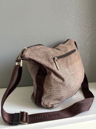 Borsa Borbonese Beige/Marrone