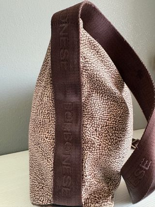 Borsa Borbonese Beige/Marrone