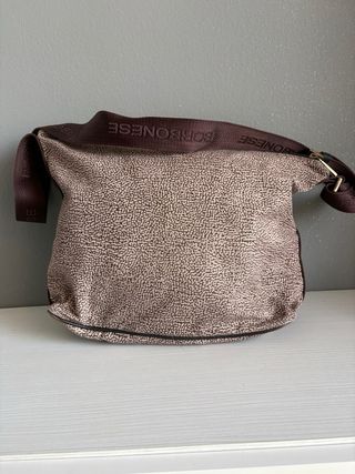 Borsa Borbonese Beige/Marrone